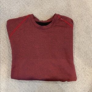 lululemon athletica Men's Burgundy Crewneck Sweater